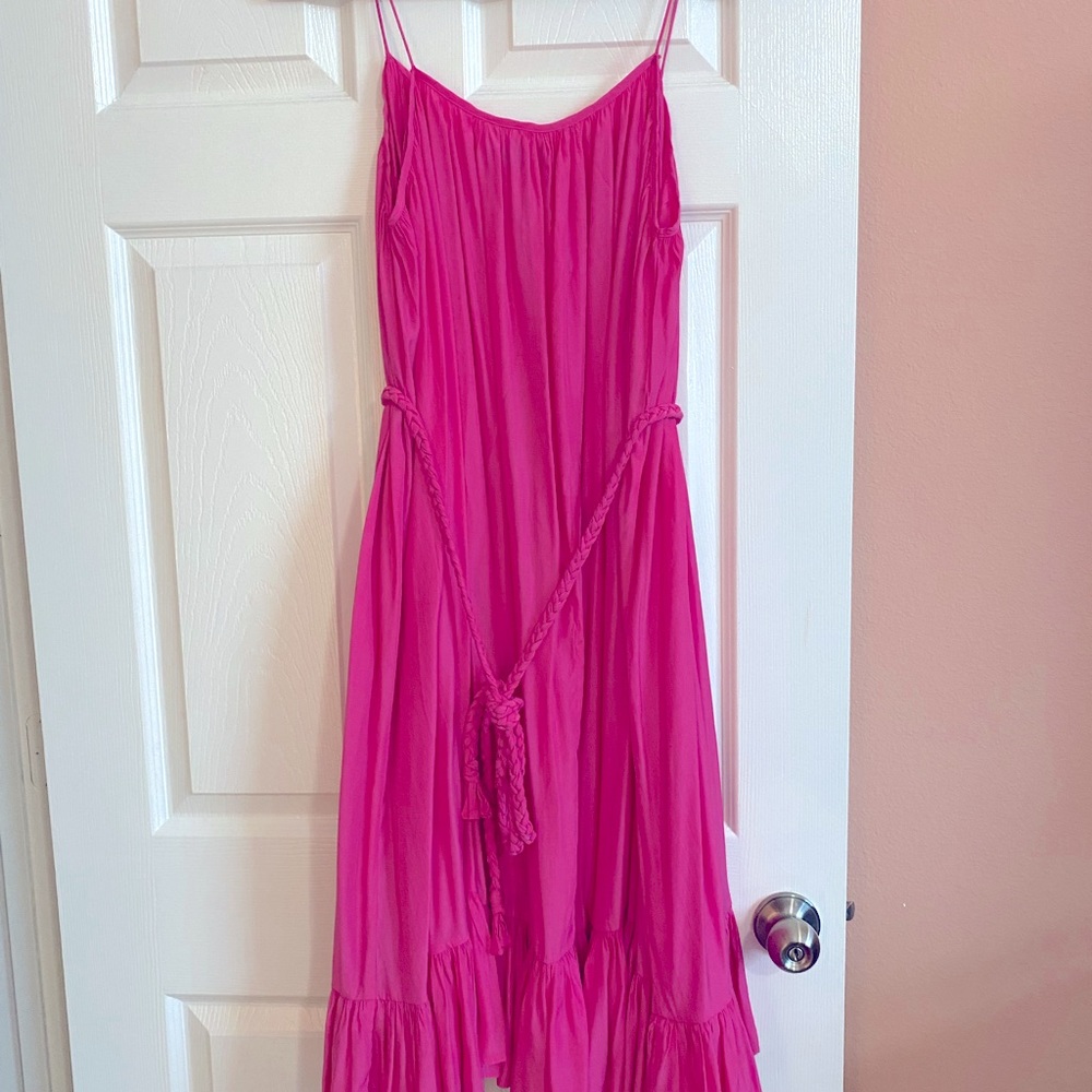 Fuchsia dress by The Clothes Rak. Size L